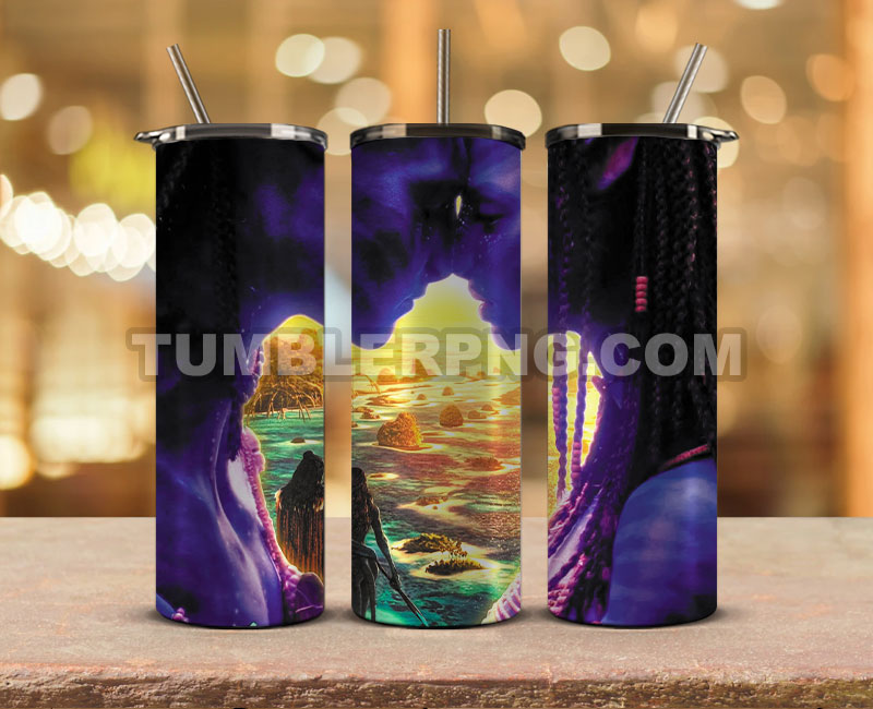Avatar Tumbler Wrap,Avatar 20oz Tumbler Movies, Skinny Tumbler 20oz, Avatar 2 Png,The Way of Water Png, Trending Tumbler Wrap 15