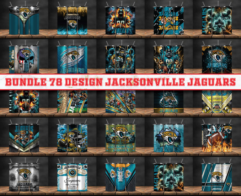 Jacksonville Jaguars Tumbler Wrap , Football Tumbler Png ,32 Team Sport png 15