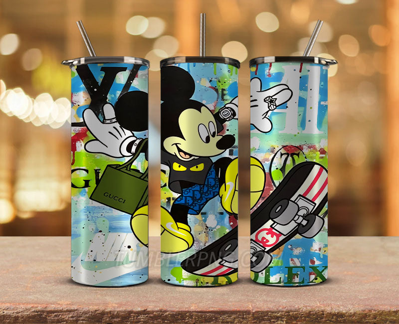 modern fashion themed tumbler wrap design