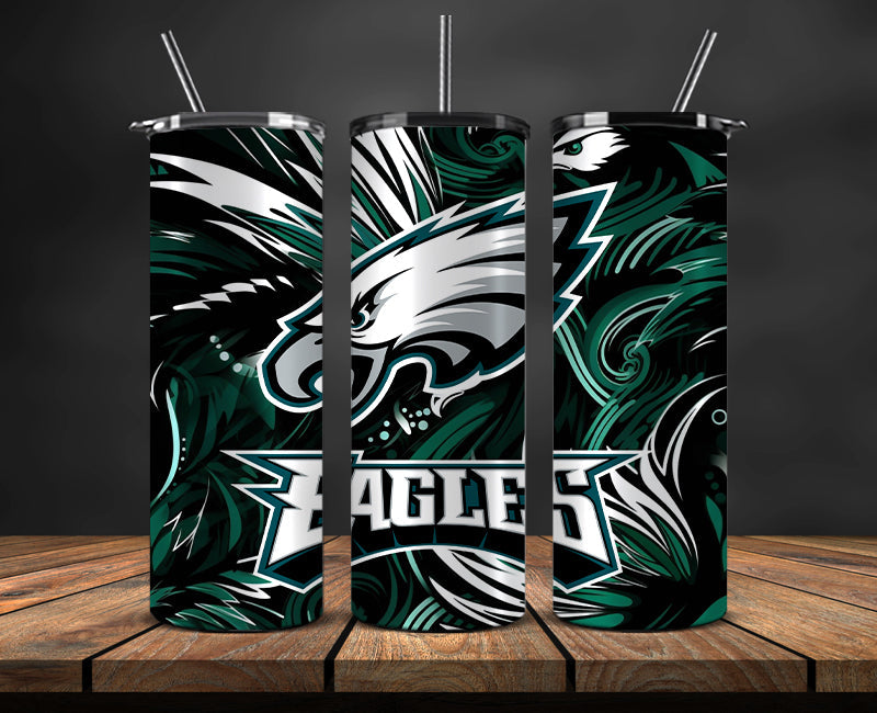 Philadelphia Eagles Tumbler, Eagles Logo Tumbler,NFL Season 2025, Design 190