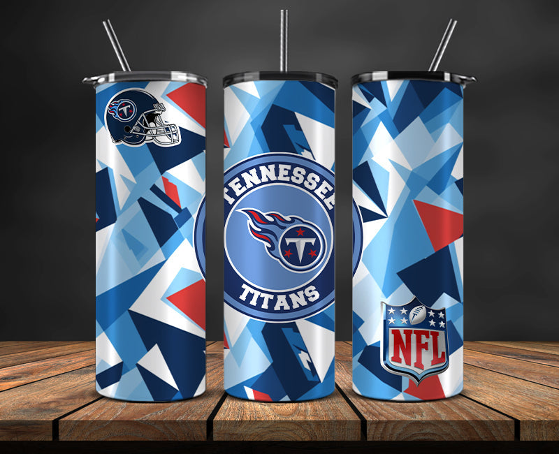 Tennessee Titans Tumbler, Titans Logo Tumbler,NFL Season 2025, Design 197