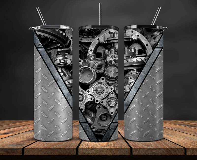 Mechanic 20oz Tumbler Wrap Png,Mechanic Tumbler Wrap 01