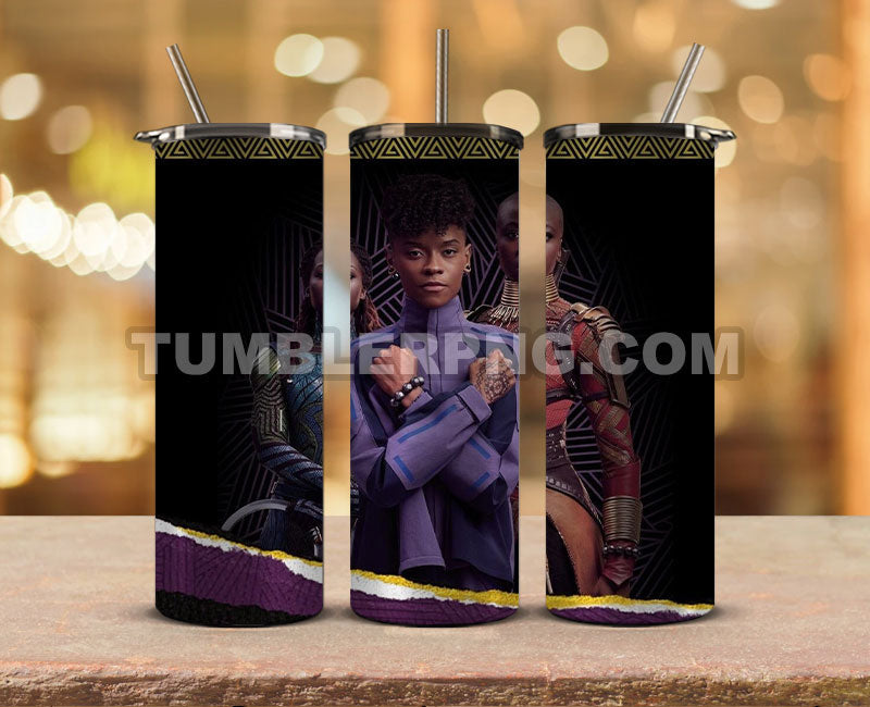 Wakanda Forever Black Panther Skinny Tumbler 20oz Sublimation DesignS for Straight Tumbler Design,Black Panther Tumbler Desing,Wakanda Forever wrap png, Marvel Heroes Tumbler Skinny 01 Tumblerpng