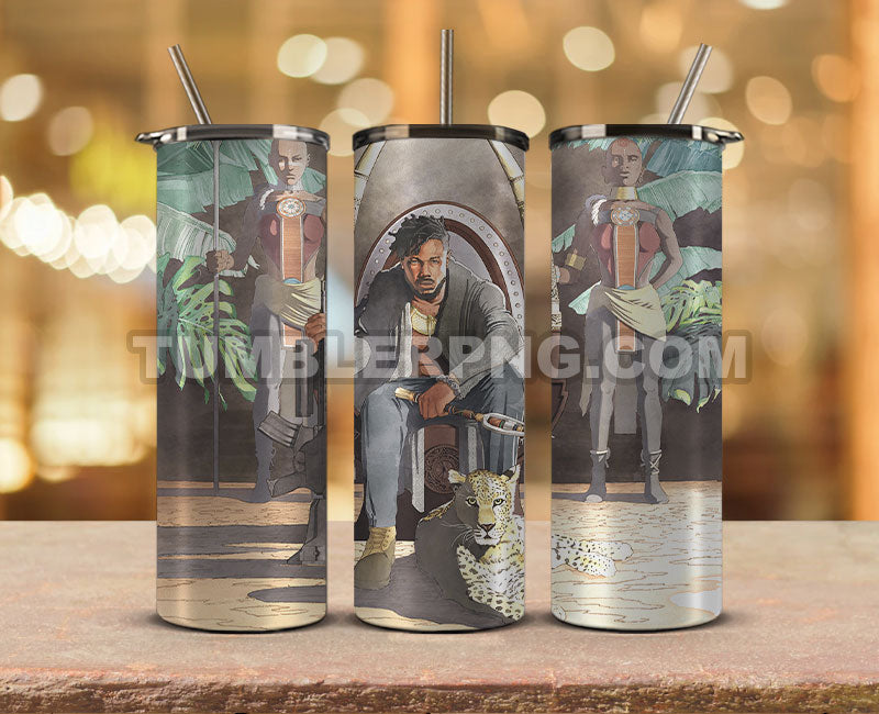 Wakanda Forever Black Panther Skinny Tumbler 20oz Sublimation DesignS for Straight Tumbler Design,Black Panther Tumbler Desing,Wakanda Forever wrap png, Marvel Heroes Tumbler Skinny 11 Tumblerpng