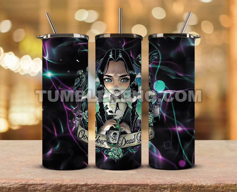 Wed nesday Tumble Wrap , Sublimation wrap, Wed nesday 20oz wrap, Trending Tumbler Wrap 01 Tumblerpng