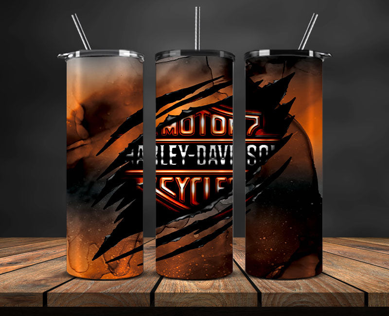 Harley Skinny Tumbler Png, Motor Harley Digital Tumbler Wrap, Harley Tumbler Wrap 22