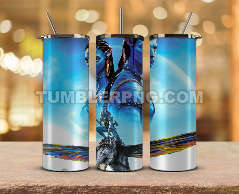 Avatar Tumbler Wrap,Avatar 20oz Tumbler Movies, Skinny Tumbler 20oz, Avatar 2 Png,The Way of Water Png, Trending Tumbler Wrap 26