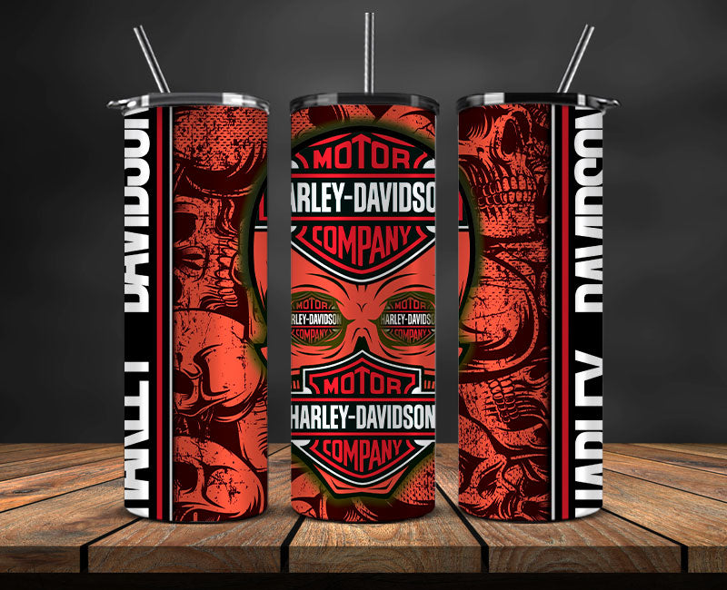 Harley Skinny Tumbler Png, Motor Harley Digital Tumbler Wrap, Harley Tumbler Wrap 28