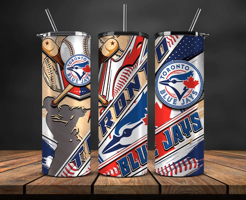 Toronto Blue Jays Tumbler Wrap, Mlb Tumbler Mlb Logo Tumbler Png 30