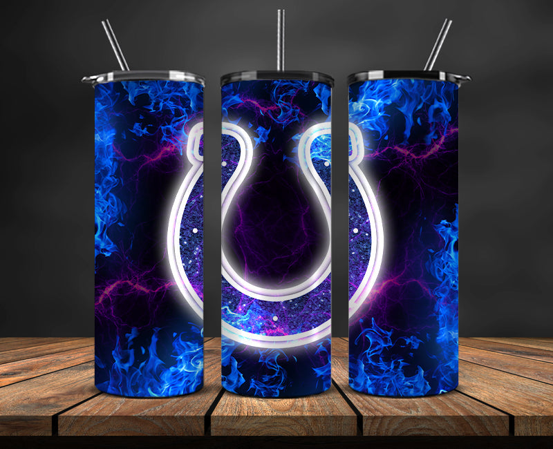 Indianapolis Colts Tumbler, Colts Logo Tumbler ,NFL Season 2025, Design 77