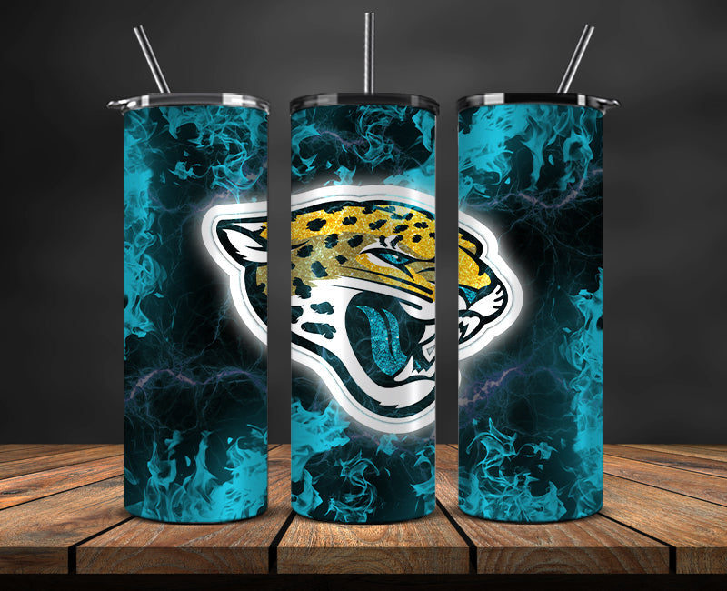 Jacksonville Jaguars Tumbler, Jaguars Logo Tumbler ,NFL Season 2025, Design 78