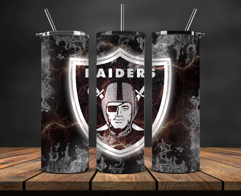 Las Vegas Raiders Tumbler, Raiders Logo Tumbler ,NFL Season 2025, Design 80