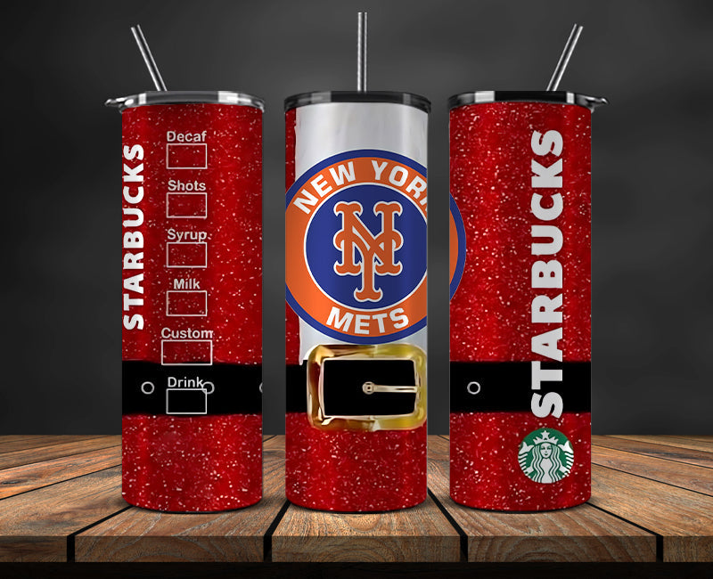 New York Mets Png,Christmas MLB Tumbler Png , MLB Christmas Tumbler Wrap 84