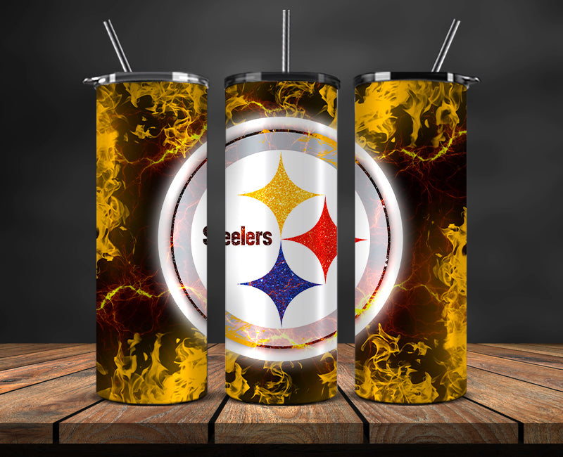 Pittsburgh Steelers Tumbler,Steelers Logo Tumbler,NFL Season 2025, Design 90