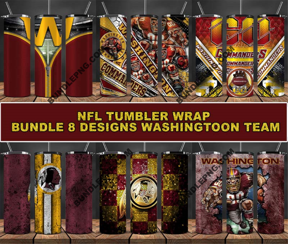 sports inspired tumbler wrap with bold dynamic design