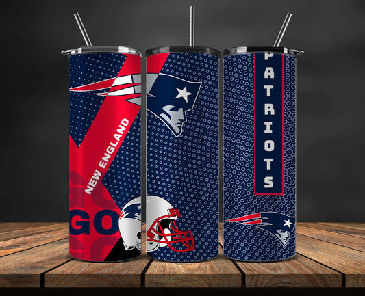 New England Patriots Tumbler Wrap, Logo Tumbler Wrap DS-100