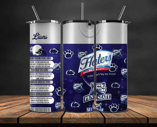 Penn State Nittany Lion s Haters BeGone Tumbler Wrap, College Haters BeGone Tumbler Png 100