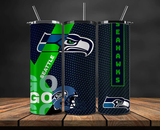 Seattle Seahawks Tumbler Wrap, Logo Tumbler Wrap DS-102