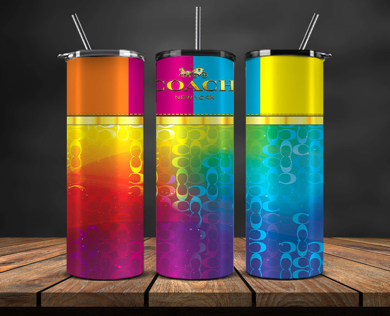 Logo Fashion Tumbler Designs, Brand Logo Tumbler Wrap New 104