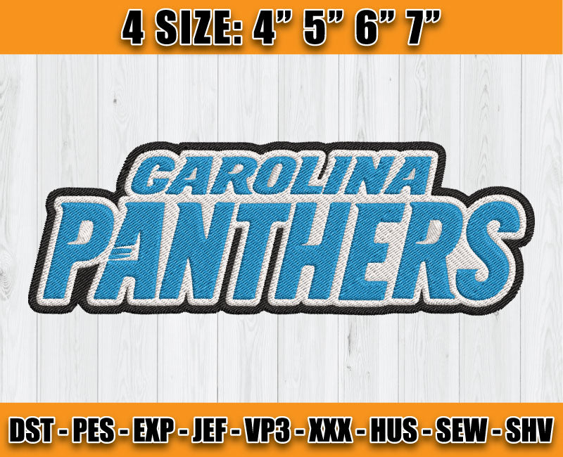 Panthers Embroidery, NFL Panthers Embroidery, NFL Machine Embroidery Digital 104