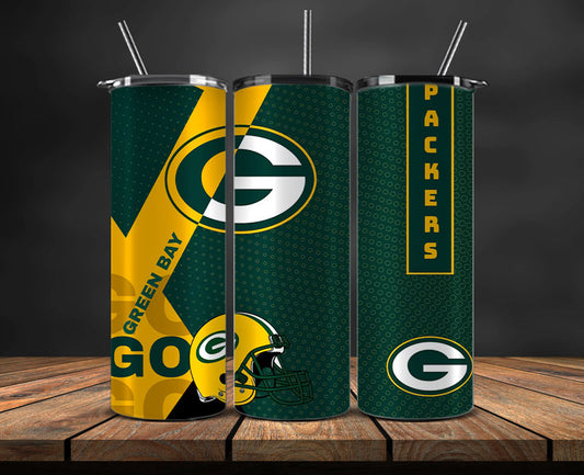 Green Bay Packers Tumbler Wrap, Logo Tumbler Wrap DS-105