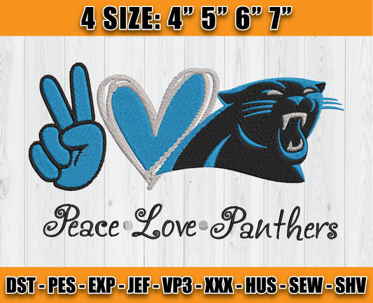Panthers Embroidery, NFL Panthers Embroidery, NFL Machine Embroidery Digital 105