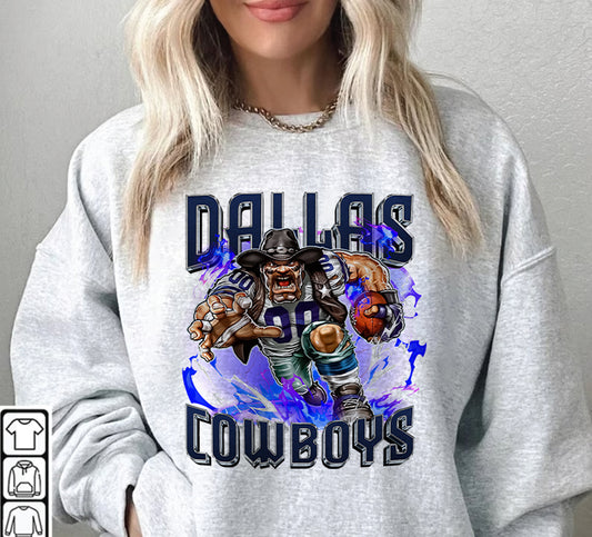 Dallas Cowboys Football Sweatshirt png ,  T-Shirt Png, NFL T-Shirt Design 105