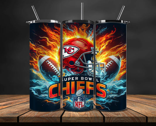Kansas City Chiefs Vs San Francisco 49ers Super Bowl Tumbler Png, Super Bowl 2024 Tumbler Wrap 108