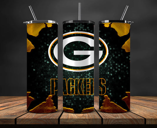 Green Bay Packers Tumbler Wraps ,Packers Logo, Nfl Tumbler Png Tumbler 108