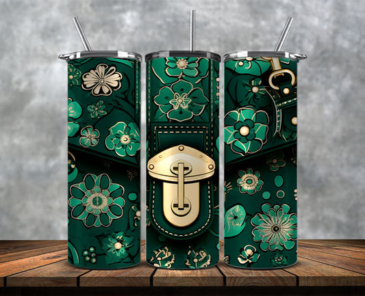 Fashion Tumbler Wraps, Luxury Skinny Tumbler,Louis Vuitton Tumbler Png, Pattern Logo Fashion Tumbler Wraps 108
