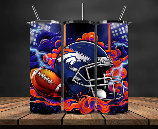 Denver Broncos Tumbler Wraps,NFL Tumbler Wrap By AI, AI Tumbler Design 10