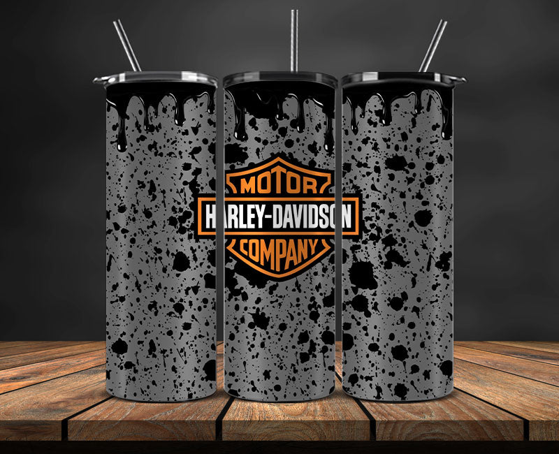 Harley Skinny Tumbler Png, Motor Harley Digital Tumbler Wrap, Harley Tumbler Wrap New 10