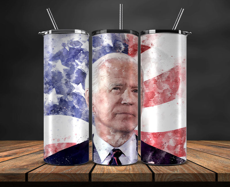 Joe Biden 2024 Tumbler Wrap,Joe Biden 2024 ,Presidential Election 2024 ,Race To The White House 10