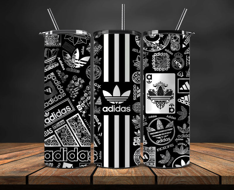 Adidas  Tumbler Wrap, Adidas Tumbler Png, Adidas Logo, Luxury Tumbler Wraps, Logo Fashion  Design 111