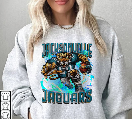 Jacksonville Jaguars Football Sweatshirt png ,  T-Shirt Png, NFL T-Shirt Design 111