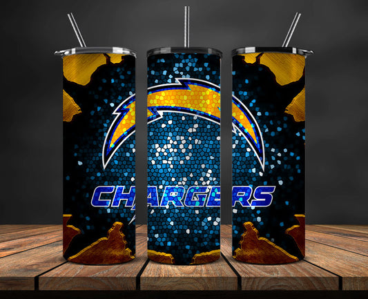 Los Angeles Chargers Tumbler Wraps ,Chargers Logo, Nfl Tumbler Png Tumbler 114