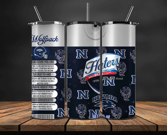 Nevada Wolf Pack Haters BeGone Tumbler Wrap, College Haters BeGone Tumbler Png 114