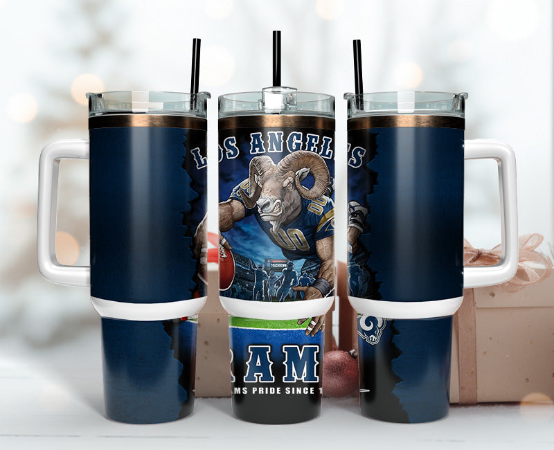 Los Angeles Rams Tumbler 40oz Png, 40oz Tumler Png 116