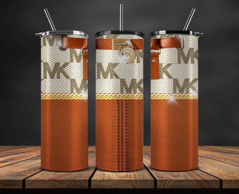 Logo Fashion Tumbler Designs,MK Tumbler,  Brand Logo Tumbler Wrap New 116