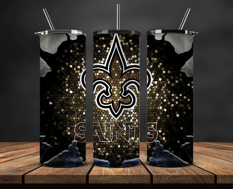 New Orleans Saints Tumbler Wraps ,Saints Logo, Nfl Tumbler Png Tumbler 119
