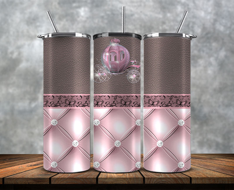 Fashion Tumbler Wraps, Luxury Skinny Tumbler, Coach Tumbler Png, Pattern Logo Fashion Tumbler Wraps 11