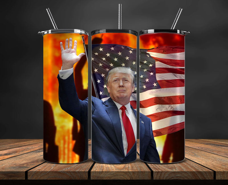 Donald Trump 2024 Tumbler Wrap,Trump 2024 ,Presidential Election 2024 ,Race To The White House 11