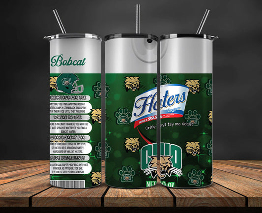 Ohio Bobcat Haters BeGone Tumbler Wrap, College Haters BeGone Tumbler Png 120