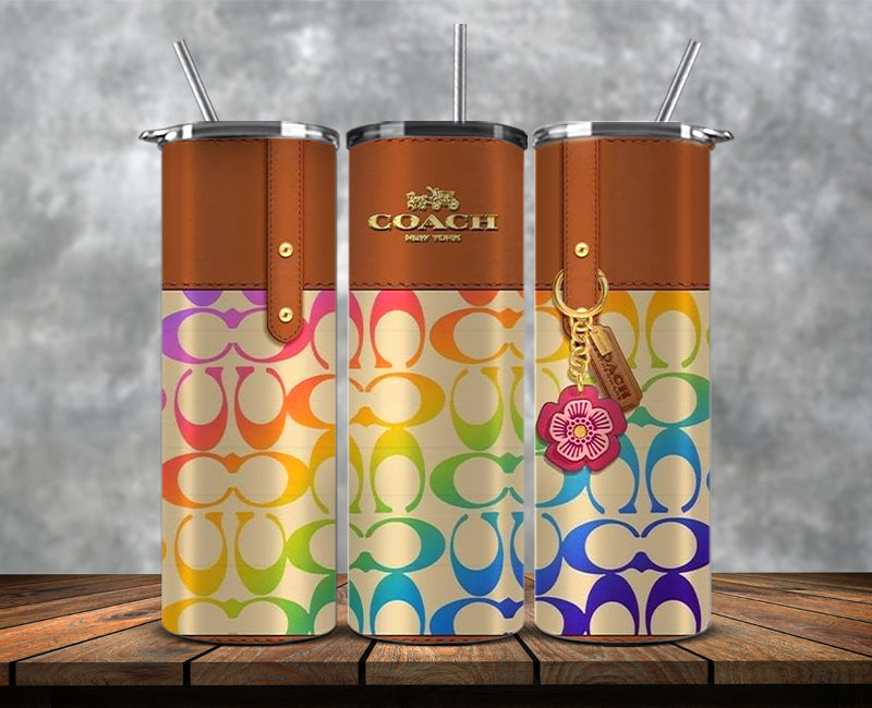 Coach Tumbler Wraps, Coach Logo, Fashion Patterns, Logo Fashion Tumbler, Logo LV 3d Inflatable 120