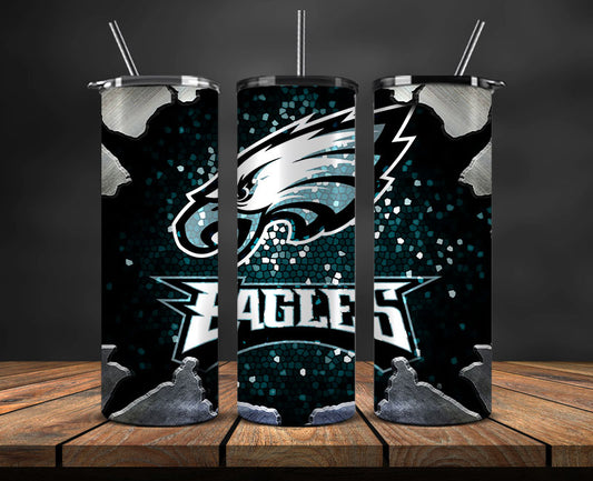 Philadelphia Eagles Tumbler Wraps ,Eagles Logo, Nfl Tumbler Png Tumbler 122