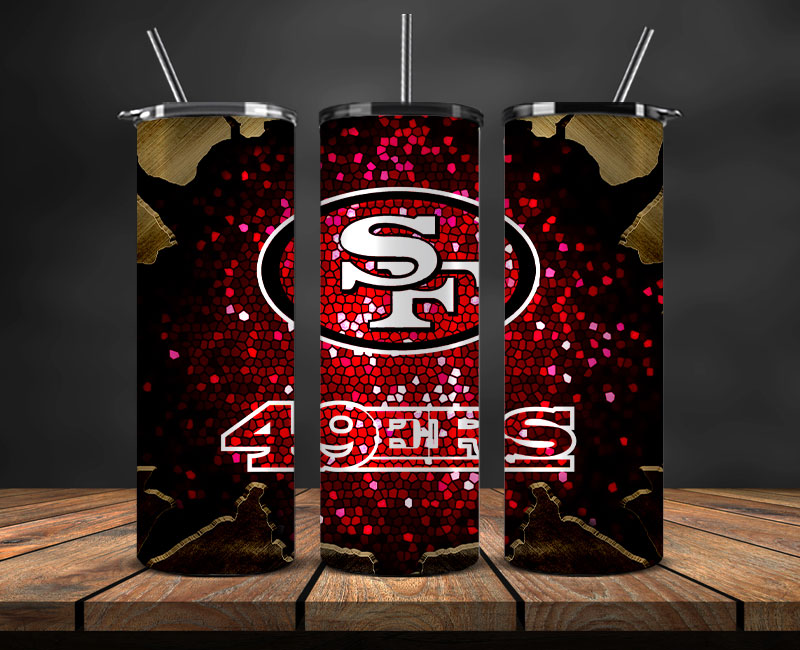 San Francisco 49ers Tumbler Wraps ,49ers Logo, Nfl Tumbler Png Tumbler 124