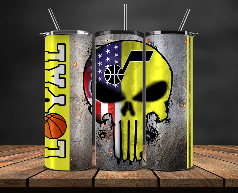 Utah Jazz Tumbler Wrap  Basketball Design,NBA Teams,NBA Sports,Nba Tumbler Wrap,NBA DS-124