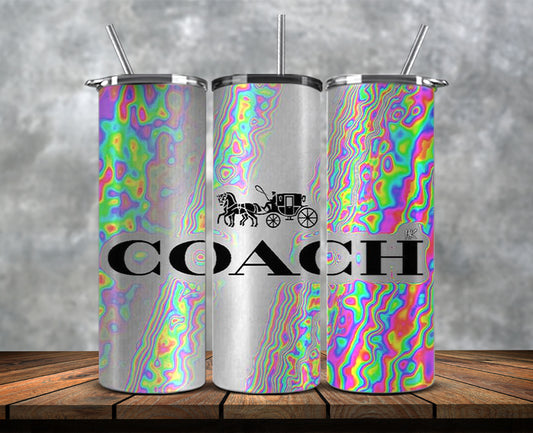 Coach Tumbler Wraps, Coach Logo, Fashion Patterns, Logo Fashion Tumbler, Logo LV 3d Inflatable 124