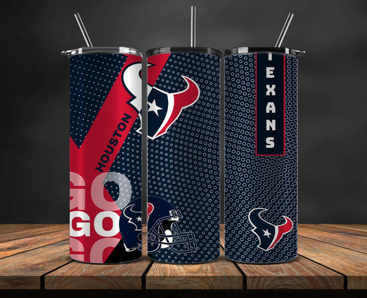 Houston Texans Tumbler Wrap, Logo Tumbler Wrap DS-125