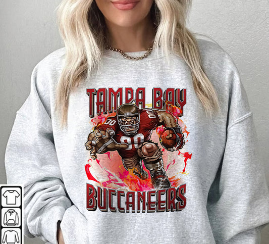 Tampa Bay Buccaneers Football Sweatshirt png ,  T-Shirt Png, NFL T-Shirt Design 126